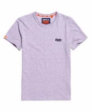 Superdry Orange Label Organic Cotton Vintage Férfi Pólók Lila | MIJQV9546